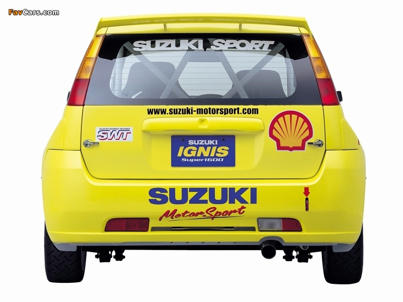 Images of Suzuki Ignis Super 1600 2004–06 (800 x 600)