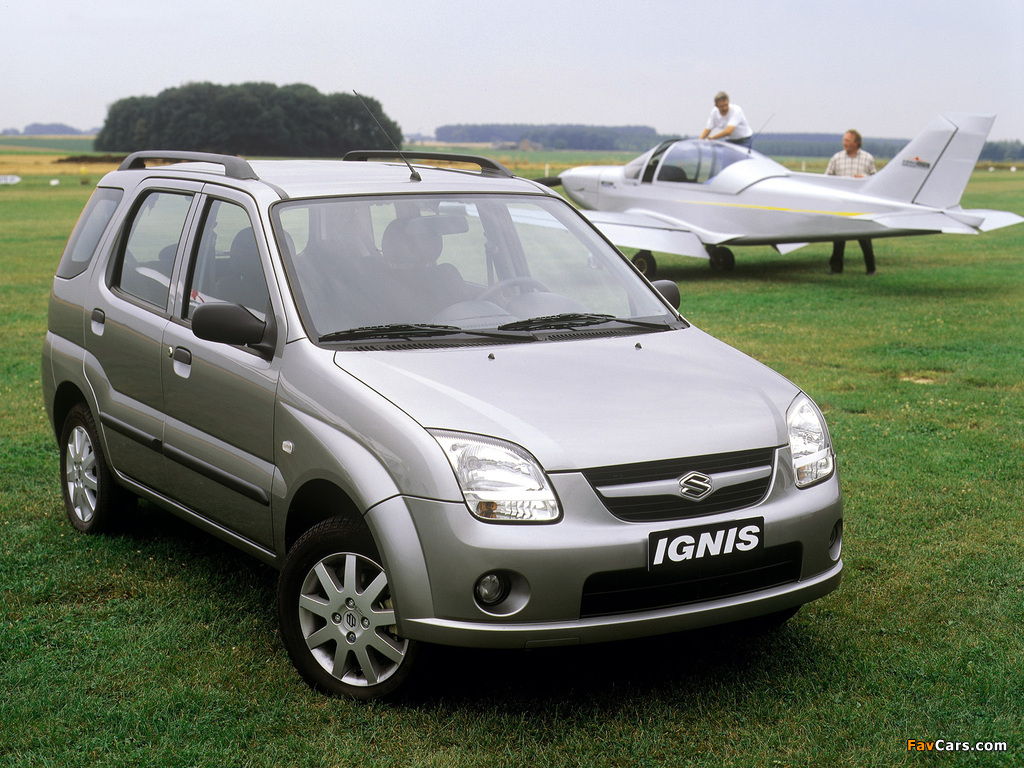 Photos of Suzuki Ignis (HR51S) 2003–06 (1024 x 768)