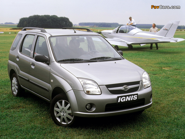 Photos of Suzuki Ignis (HR51S) 2003–06 (640 x 480)