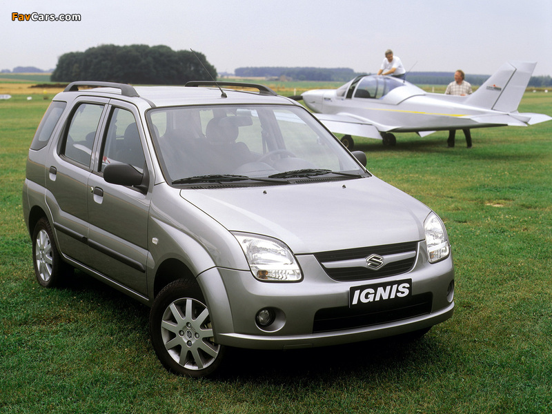 Photos of Suzuki Ignis (HR51S) 2003–06 (800 x 600)
