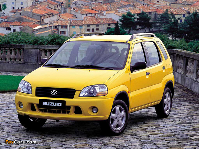 Suzuki Ignis 5-door (HT51S) 2000–03 photos (640 x 480)