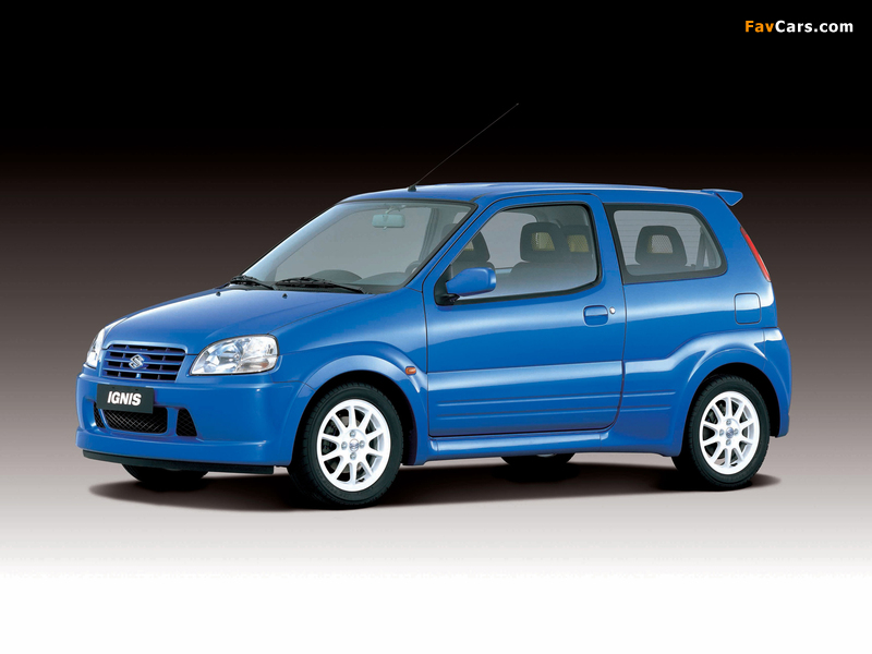 Suzuki Ignis Sport (HT51S) 2000–03 pictures (800 x 600)