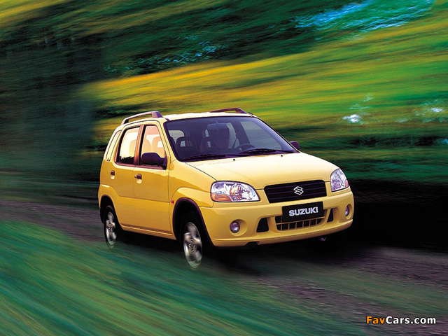 Suzuki Ignis 5-door (HT51S) 2000–03 pictures (640 x 480)