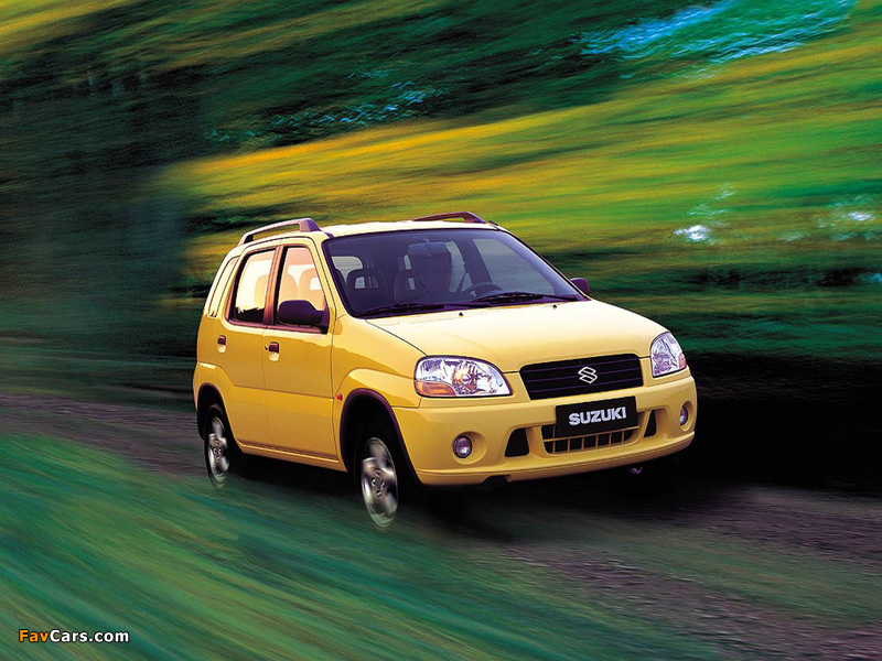 Suzuki Ignis 5-door (HT51S) 2000–03 pictures (800 x 600)