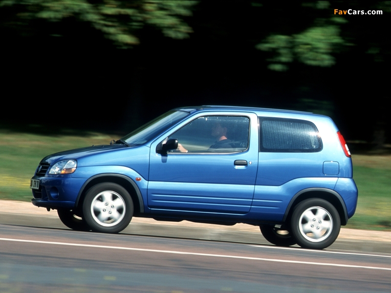Suzuki Ignis 3-door (HT51S) 2000–03 wallpapers (800 x 600)