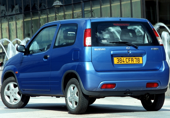 Suzuki Ignis 3-door (HT51S) 2000–03 wallpapers
