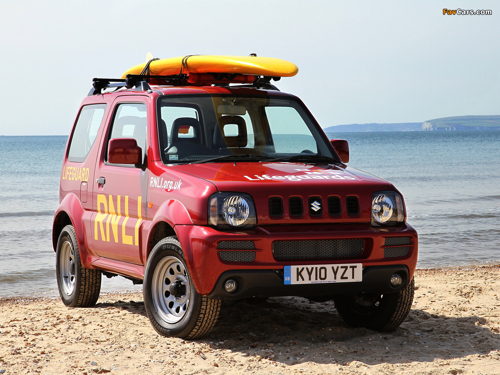 Images of Suzuki Jimny Beach Lifeguards (JB43) 2010–12 (1024 x 768)