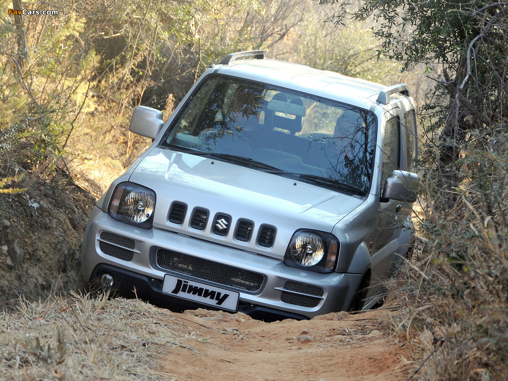 Photos of Suzuki Jimny ZA-spec (JB43) 2006–12 (1024 x 768)