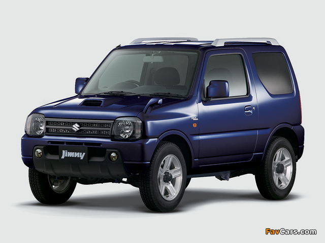 Suzuki Jimny JP-spec (JB23) 1998 photos (640 x 480)