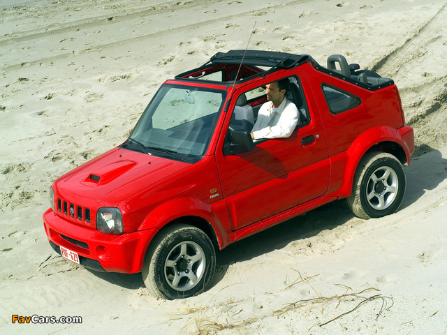 Suzuki Jimny Cabrio (JB43) 1999–2006 photos (640 x 480)