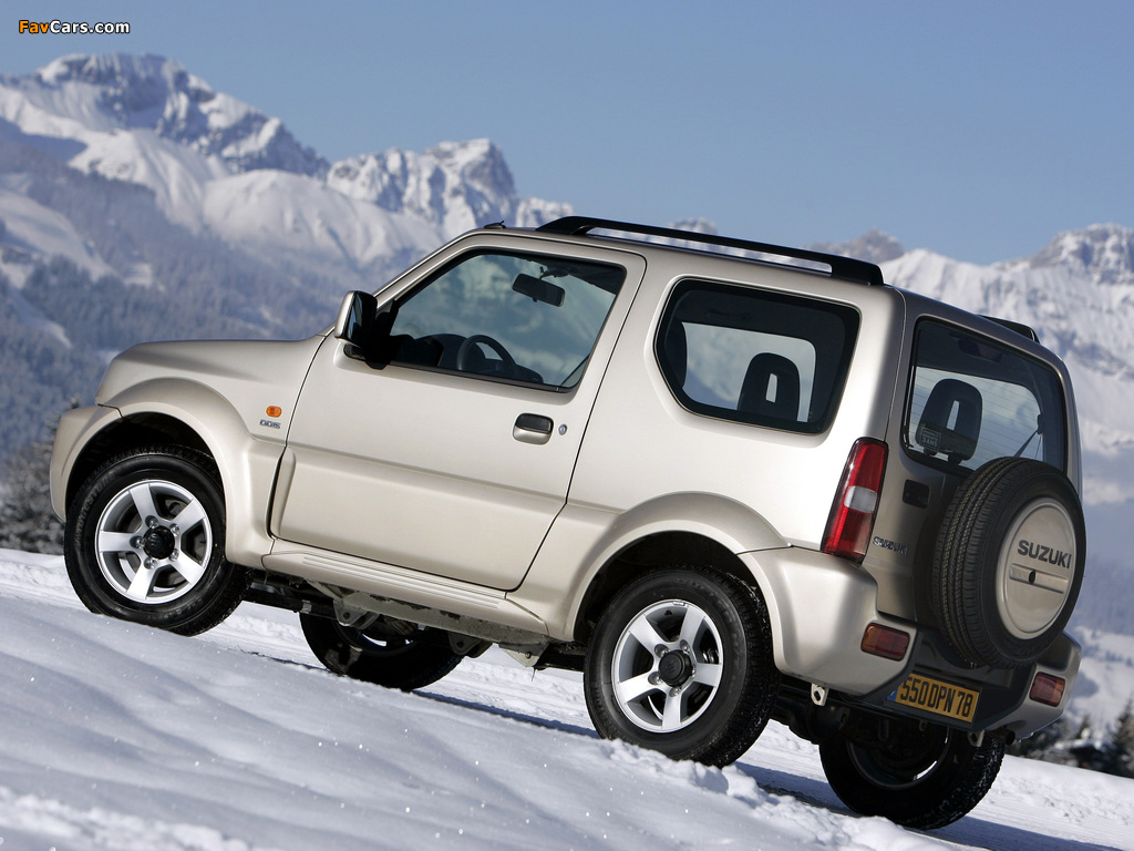 Suzuki Jimny (JB43) 2006–12 wallpapers (1024 x 768)