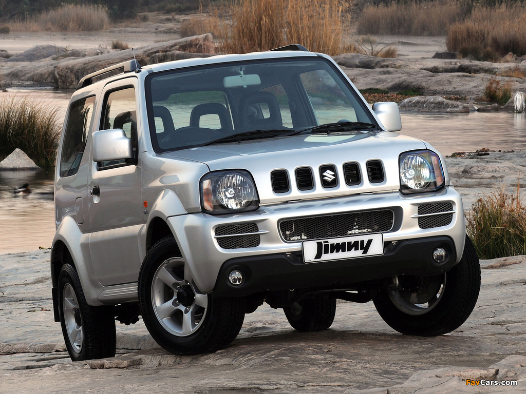 Suzuki Jimny ZA-spec (JB43) 2006–12 wallpapers (1024 x 768)