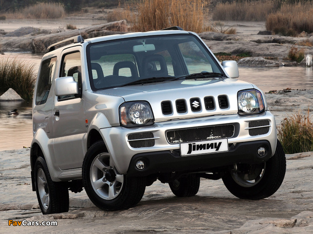 Suzuki Jimny ZA-spec (JB43) 2006–12 wallpapers (640 x 480)