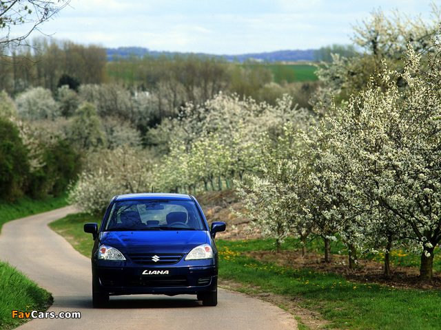 Suzuki Liana 2004–07 photos (640 x 480)