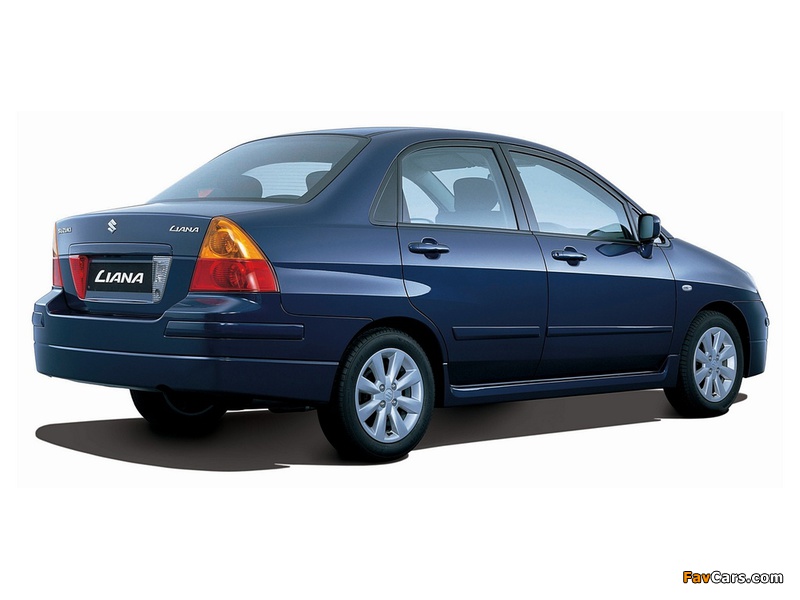 Suzuki Liana Sedan 2004–07 photos (800 x 600)