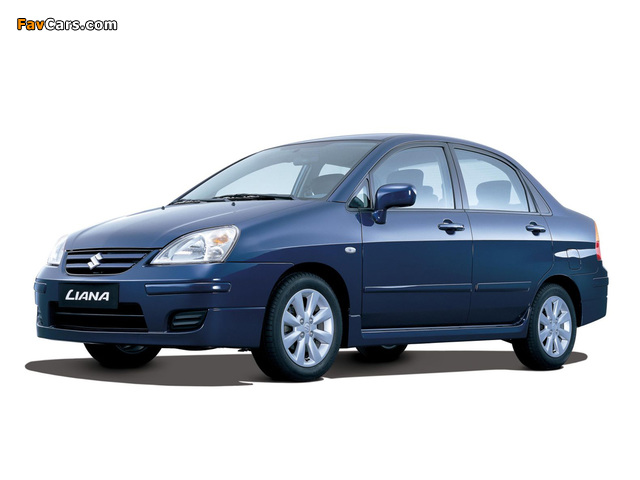 Suzuki Liana Sedan 2004–07 photos (640 x 480)