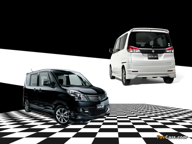 Suzuki Solio Black & White (MA15S) 2011–12 images (640 x 480)