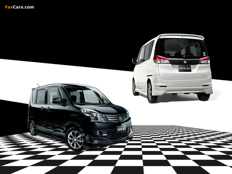 Suzuki Solio Black & White (MA15S) 2011–12 images (800 x 600)