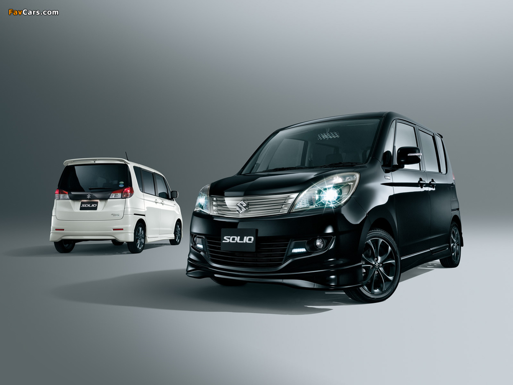 Suzuki Solio Black & White II (MA15S) 2012 images (1024 x 768)