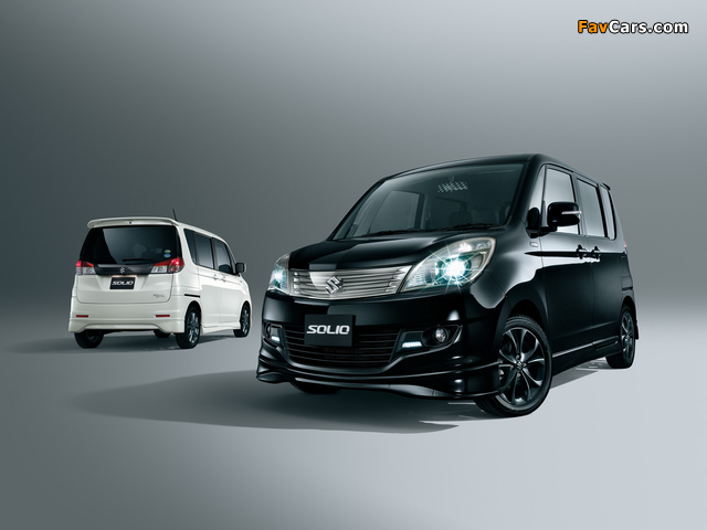 Suzuki Solio Black & White II (MA15S) 2012 images (640 x 480)