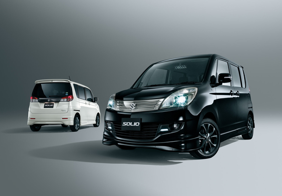 Suzuki Solio Black & White II (MA15S) 2012 images