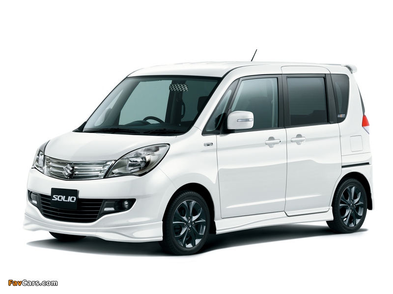 Suzuki Solio Black & White II (MA15S) 2012 wallpapers (800 x 600)