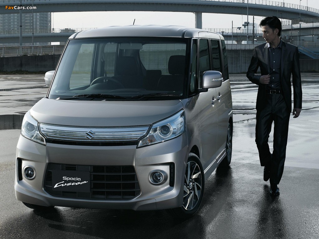 Suzuki Spacia Custom 2013 images (1024 x 768)