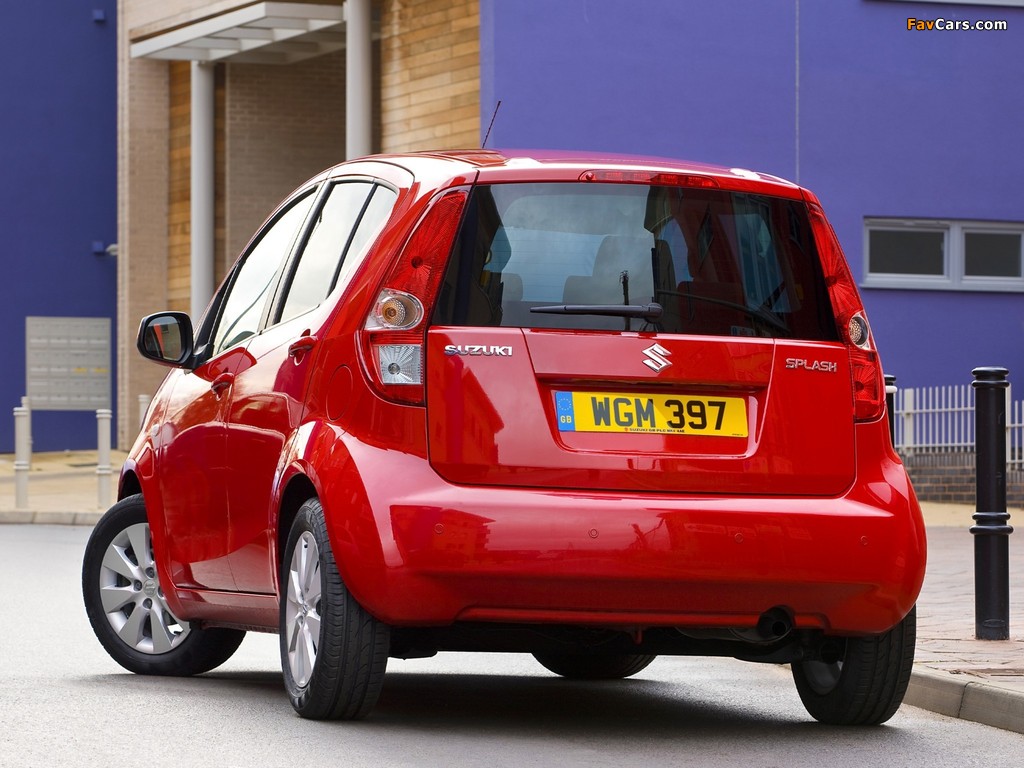 Pictures of Suzuki Splash UK-spec 2008 (1024 x 768)