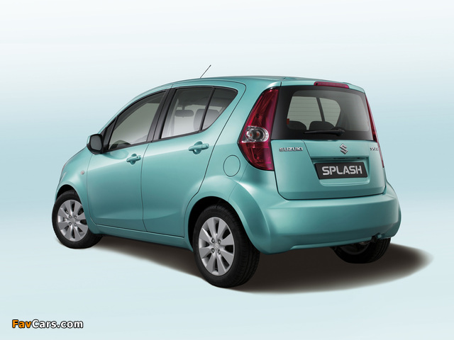 Suzuki Splash 2008–12 wallpapers (640 x 480)