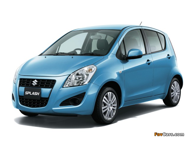 Suzuki Splash JP-spec (XB32S) 2012 pictures (640 x 480)