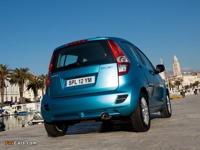 Suzuki Splash 2012 pictures (640 x 480)