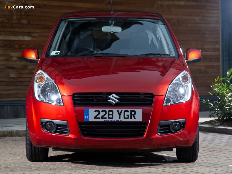 Suzuki Splash UK-spec 2008–12 wallpapers (800 x 600)