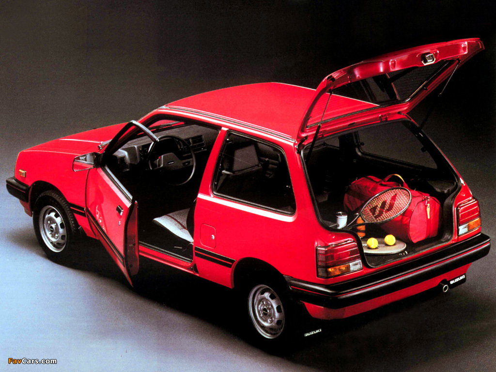 Images of Suzuki Swift 3-door 1984–86 (1024 x 768)