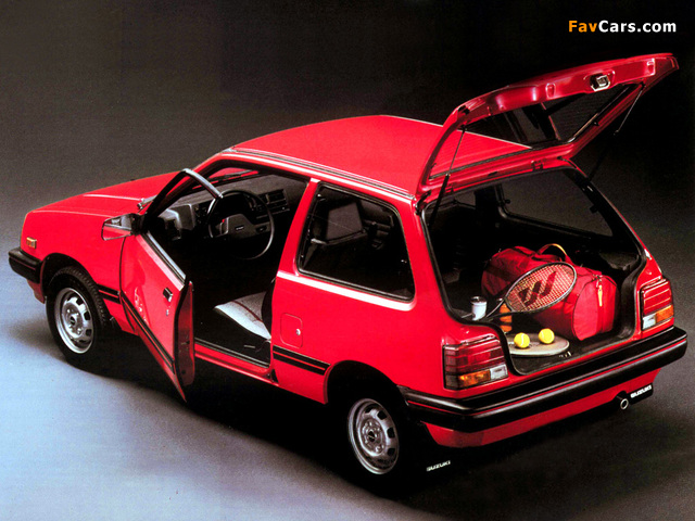 Images of Suzuki Swift 3-door 1984–86 (640 x 480)