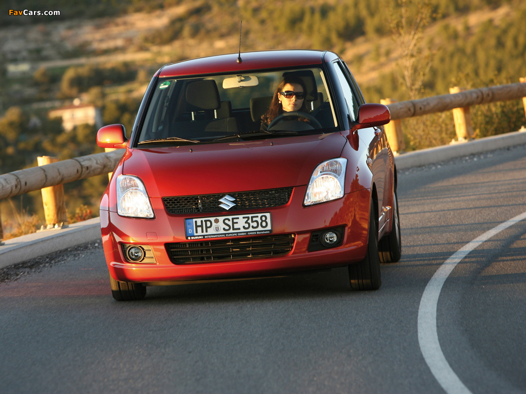 Images of Suzuki Swift 5-door 2004–10 (1024 x 768)