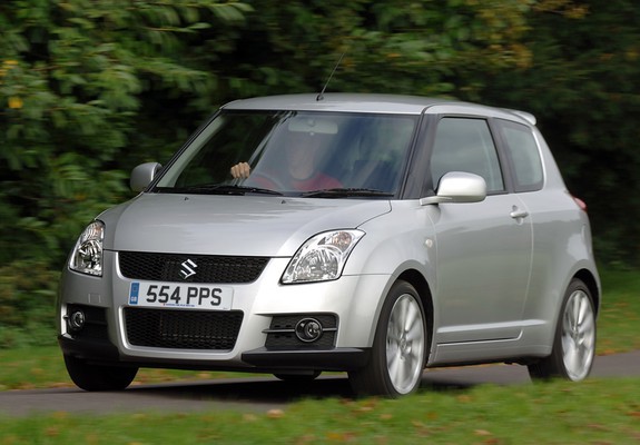 Images of Suzuki Swift Sport UK-spec 2005–11