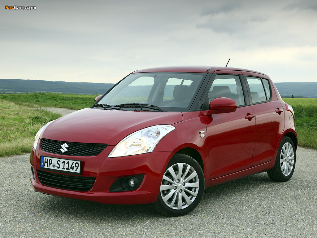 Images of Suzuki Swift 5-door 2010 (1024 x 768)