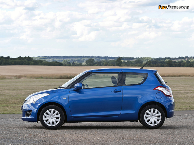 Images of Suzuki Swift 3-door UK-spec 2010–13 (640 x 480)