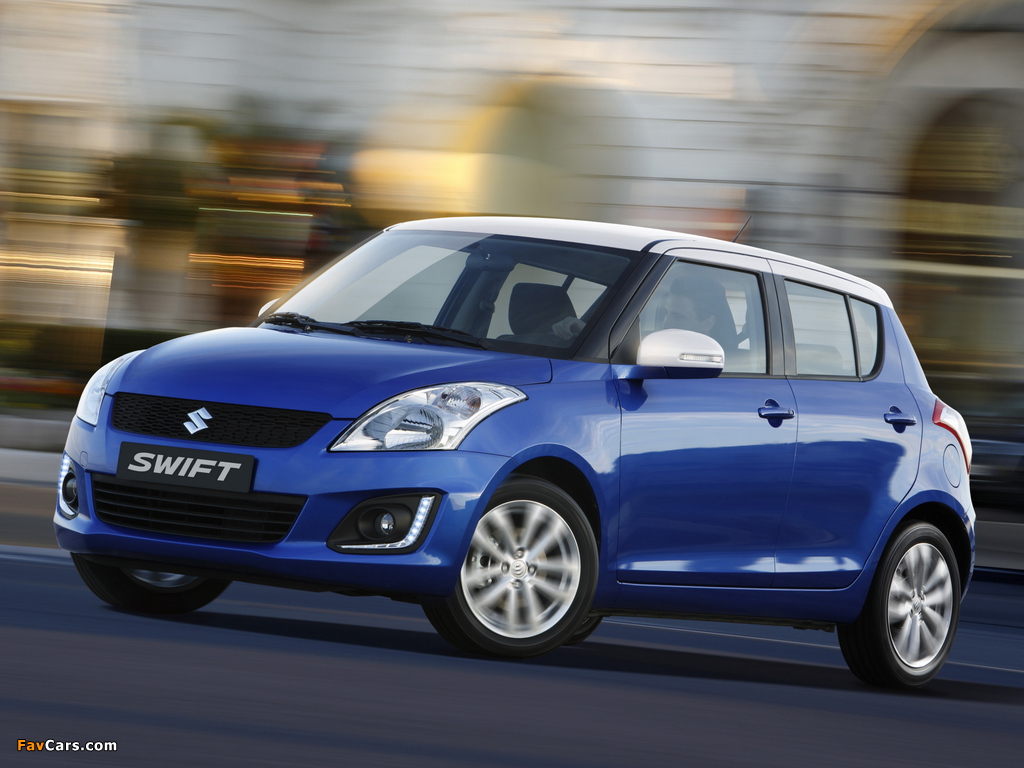 Images of Suzuki Swift 5-door 2013 (1024 x 768)