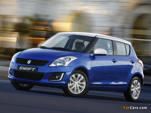 Images of Suzuki Swift 5-door 2013 (640 x 480)