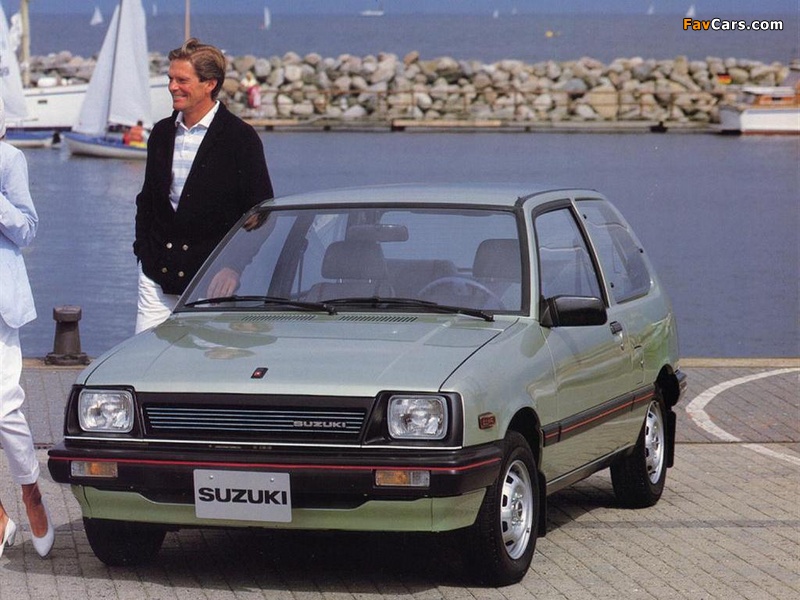 Photos of Suzuki Swift 3-door 1984–86 (800 x 600)
