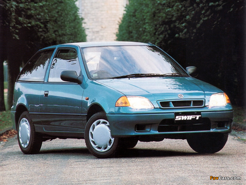 Photos of Suzuki Swift 3-door UK-spec 1996–2004 (800 x 600)