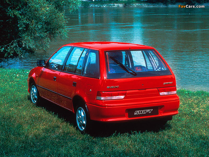 Photos of Suzuki Swift 5-door UK-spec 1996–2000 (800 x 600)