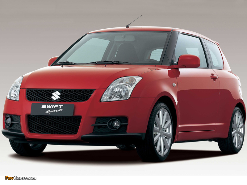 Photos of Suzuki Swift Sport 2005–11 (800 x 600)