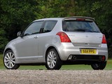Photos of Suzuki Swift Sport UK-spec 2005–11