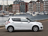 Photos of Suzuki Swift 5-door UK-spec 2010–13