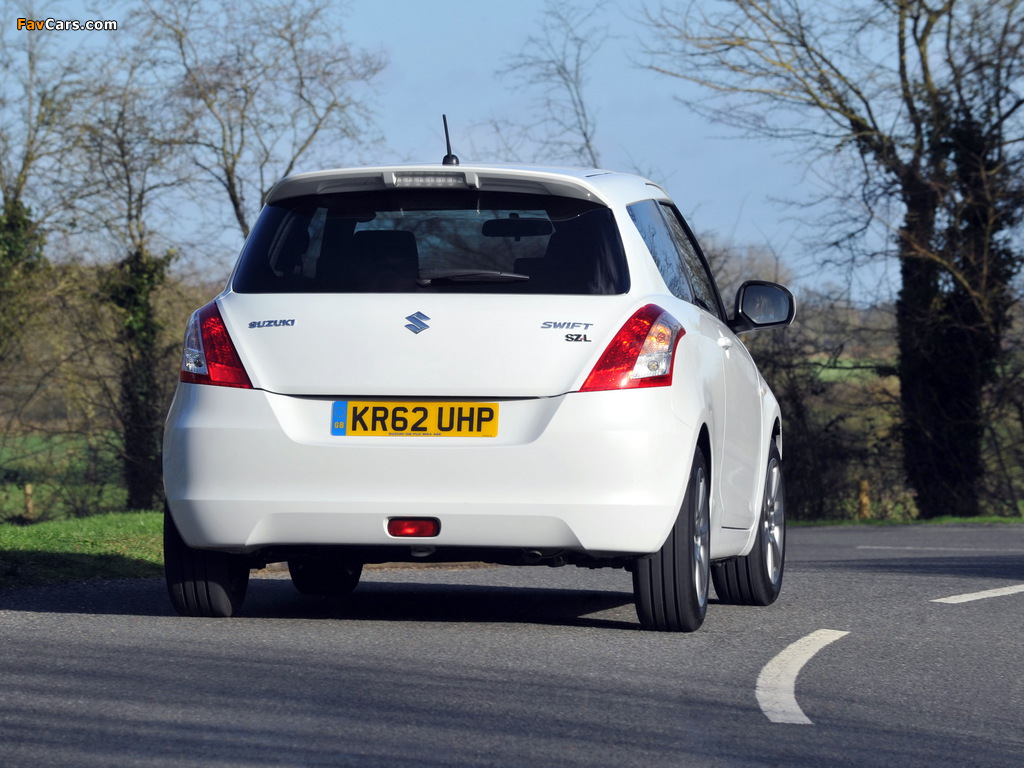 Photos of Suzuki Swift SZ-L 3-door 2013 (1024 x 768)