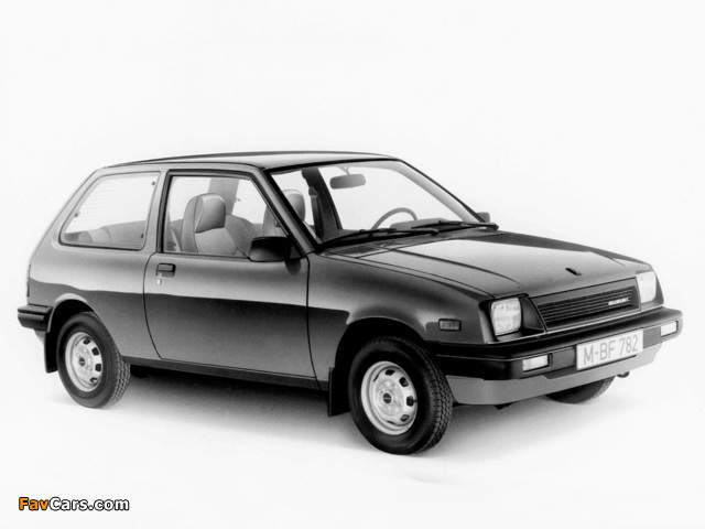 Pictures of Suzuki Swift 3-door 1984–86 (640 x 480)