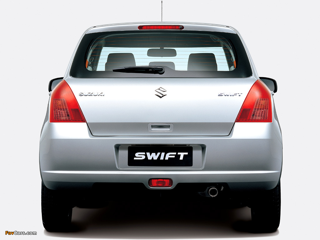 Pictures of Suzuki Swift 5-door 2004–10 (1024 x 768)