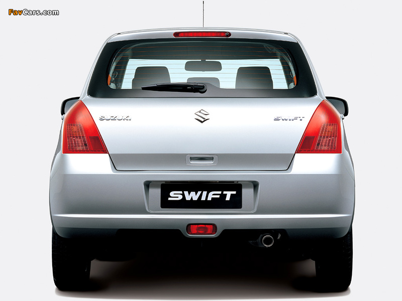 Pictures of Suzuki Swift 5-door 2004–10 (800 x 600)